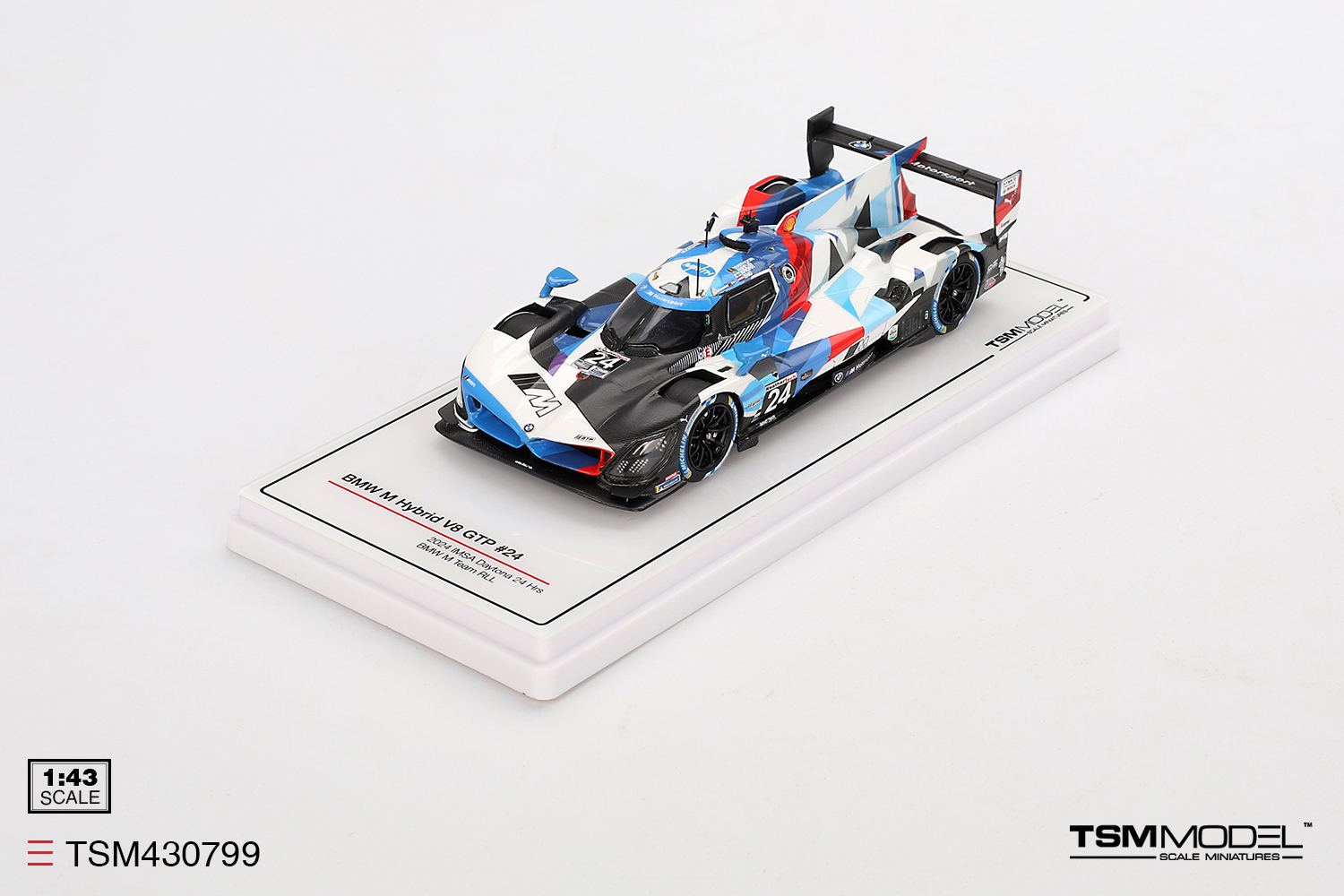 2024 BMW M Hybrid V8 GTP IMSA Daytona, Eng/Krohn/Vanthoor/Farfus